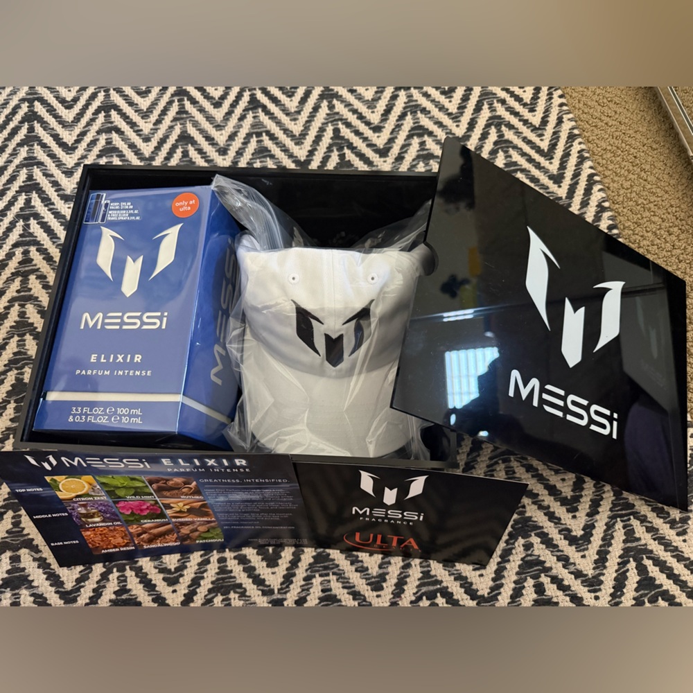 MESSI elixir and hat- box set